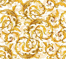 Жёлто-золотистые обои Divino Decor Фотопанно 3-х полосные H-080