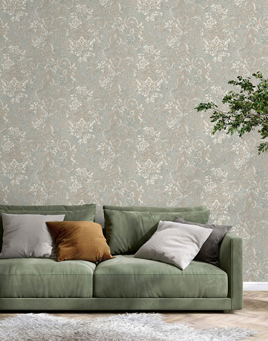 Обои в интерьере артикул 7245-04, Byzantium, Euro Decor