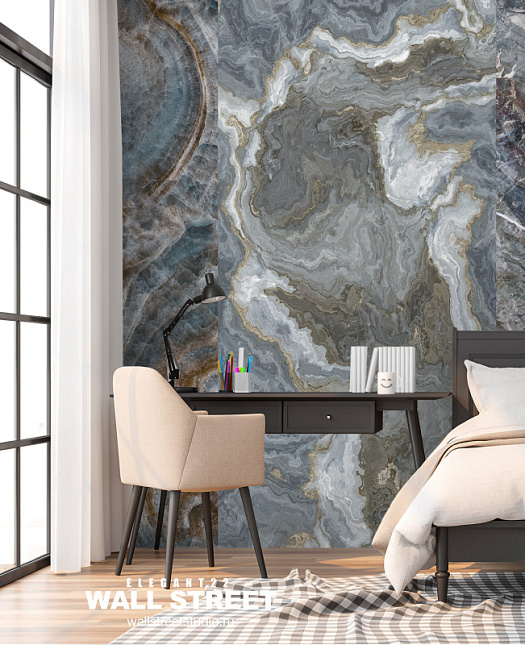 Неокамень в интерьере артикул Marble 25358, Неокамень, Wall street