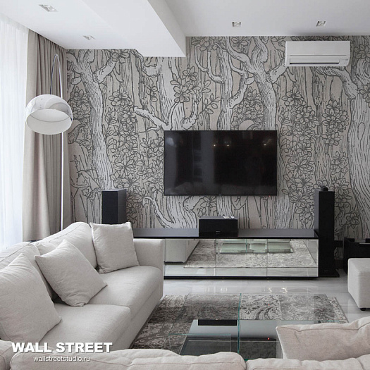 Фотообои в интерьере артикул Estampe 26, ESTAMPE, Wall street